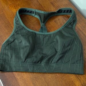 Green Sports Bra light padding